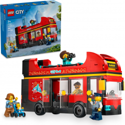 Klocki LEGO 60407 Czerwony piętrowy autokar CITY